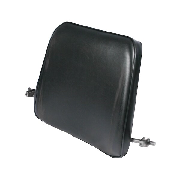 Back Cushion, Steel, BLK VINYL 17" x15" x2.2"